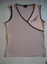 Футболка со стрекозой