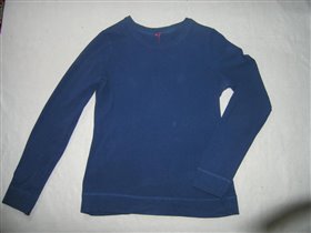 Синяя кофта