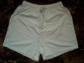 Белые шорты 48 р-ра
