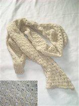 Светлый шарф