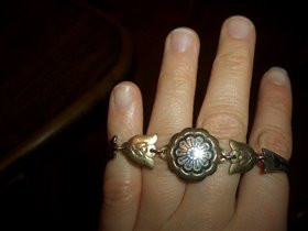 Серебряный браслет