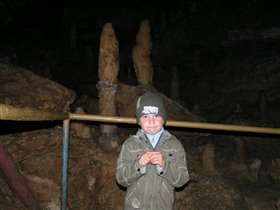 В пещере, Новый Афон