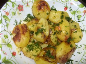 Печёная картошка