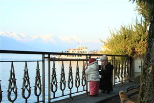 городок Белладжио на озере Комо.