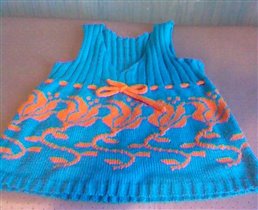 туника жаккард