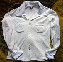 Нарядная белая блузка на 158-164 см
