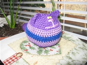 Фиолетовый котошар