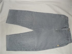 брюки вельветовые серые 5лет - 100 руб.