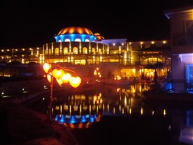 отель ночью