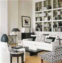 Черно-белые интерьеры: стиль и элегантность в доме