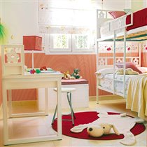 Интерьер детской комнаты для ребенка от 4 до 8 лет