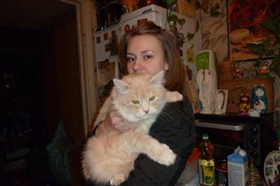 Моя любимая племяшка Катя с Фросенькой