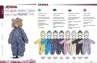 Babies' overall JENNA, арт.3141BW12