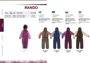  Kids` overall RANDO, арт. 3112CW12