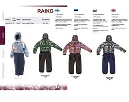  Kids` overall RAIKO, арт. 3146CW12