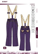 Girls' pants SISSY, арт.2166BW12