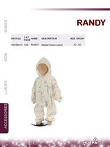 Babies` fleece overall RANDY, арт.3301BW12