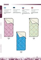 Babies` sleeping bag/ blanket EKKE, арт.3210BW1