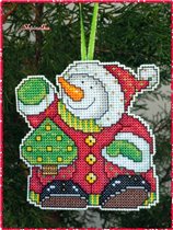 Snowman And Tree - Janlynn