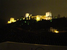 ночная Альгамбра