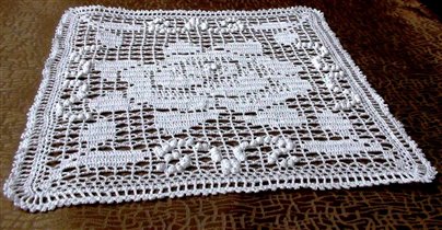 Салфетка ' Розочка'