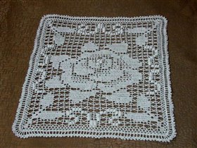 Салфетка ' Розочка'