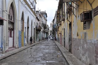 Улочка в Гаване.