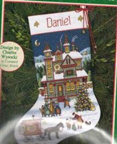 08516 Christmas Past Stocking