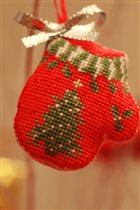 варежка новогодняя вторая