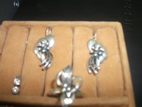 серебро комплект 1500 р