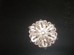 брош серебро 1000р