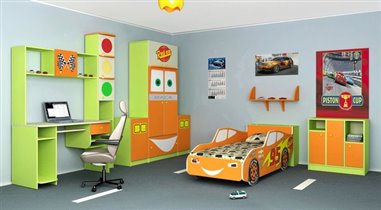 крова-машина в интерьере