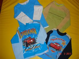 Толстовки б/у д/м 104-110