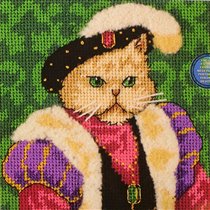 Courtly Cat (Dimensions #17051)
