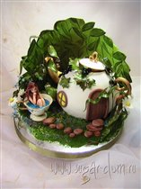 торт 'Фея чайного листа'