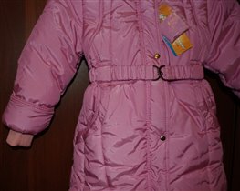 Новое зимнее пальто 'Ассоль' 116-122 за 2 800 руб