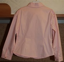 Светло-розовая блуза нарядная 110-118 за 380 руб.