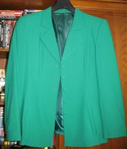 Изумрудно-зеленый пиджак