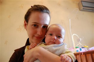 Катюшка с мамой