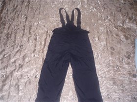 Осенние брюки с грудкой ф. 'Antarctica' вид сзади