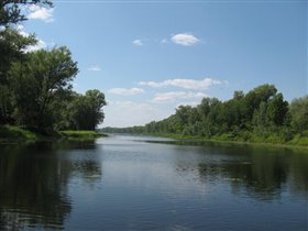 приток к реке Волга