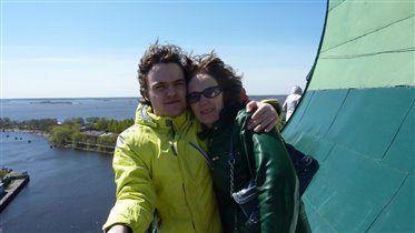 мы на башне в Выборге