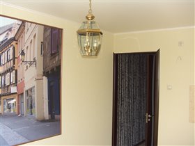 вид на дверь