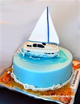 Торт Яхта
