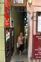 Самая узкая улочка Праги!
