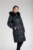 11735 пальто пуховик(лиса)-4850 руб