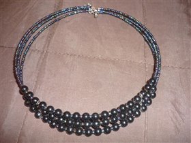 ожерелье черное