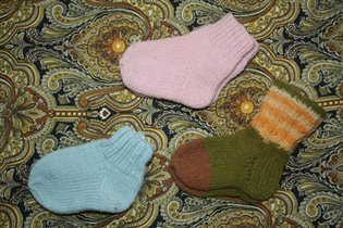 Носочки шерстяные 80-100 руб