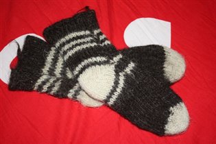 Носки шерстяные 80 руб