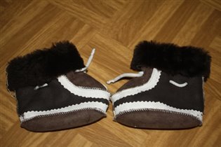 Пинетки меховые 200 руб